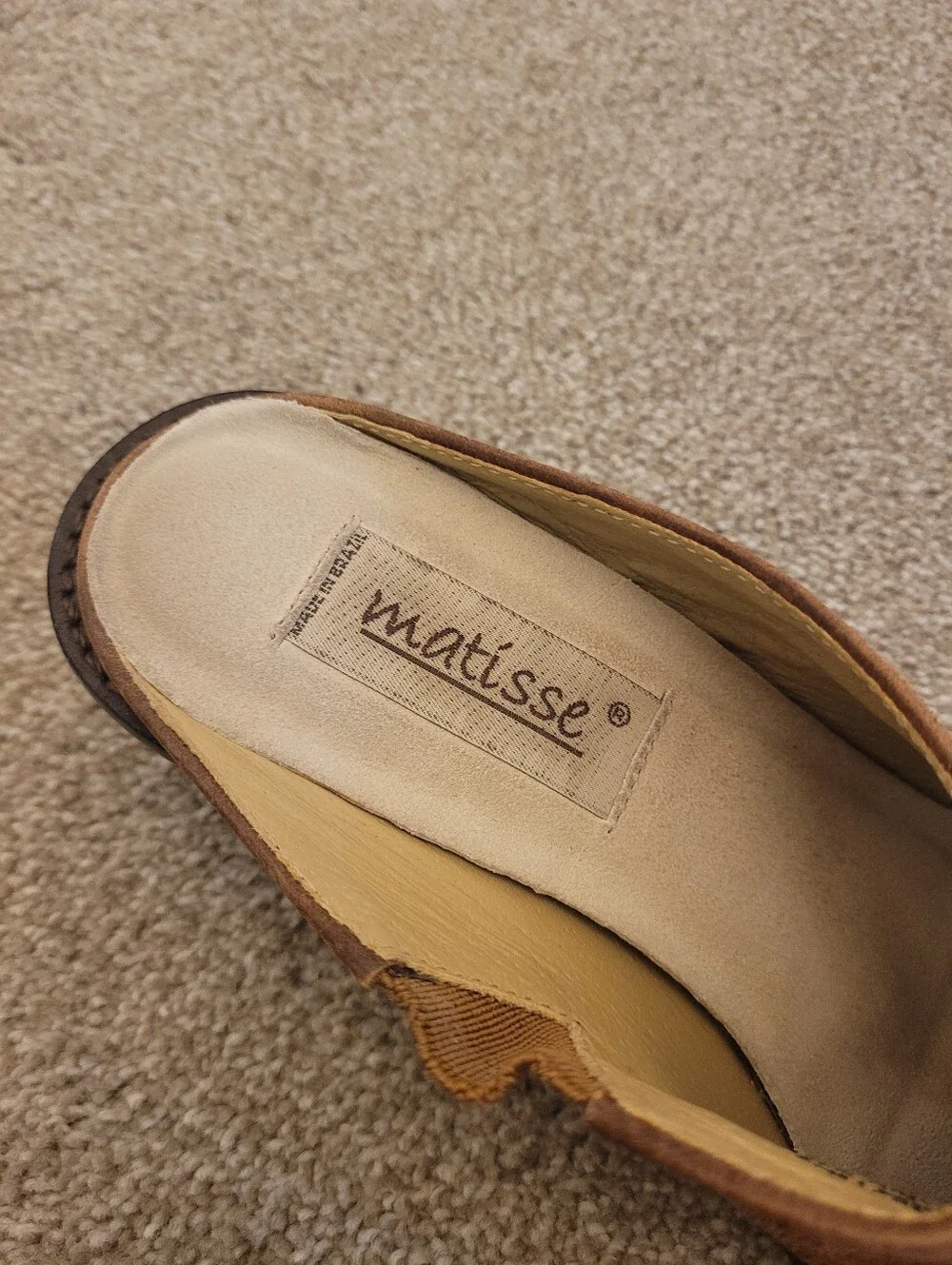 Free People Matisse Suede Mules Size 6